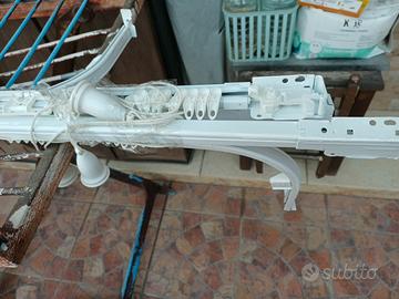 4 bastoni per tende regolabili (VEDI foto)