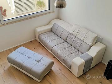 Divano in vera pelle