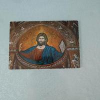 Cartoline mosaici arte bizantina Monreale anni 60