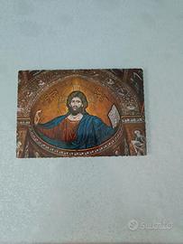 Cartoline mosaici arte bizantina Monreale anni 60