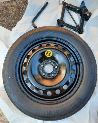 ruotino di scorta ford kuga 135 90 17 