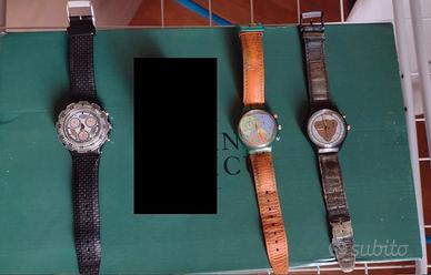 Lotto 3 orologi Swatch