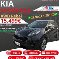 Kia Sportage 2.0 CRDI AWD Rebel