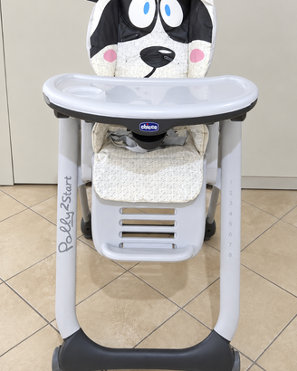 Seggiolone Chicco Polly 2Start completo reclinabil