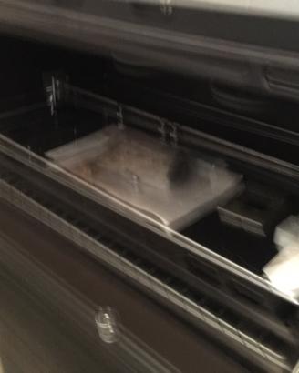 Piano cottura con forno grill e frigorifero nuovo