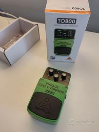 behringer to800 vintage tube overdrive
