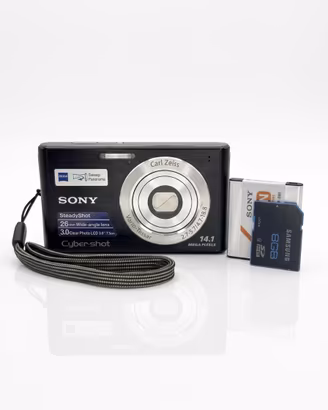Fotocamera digitale Sony DSC-W550 nera 14.1 MP ner