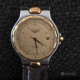 Longines orologio Conquest acciaio/oro