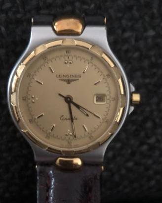 Longines orologio Conquest acciaio/oro