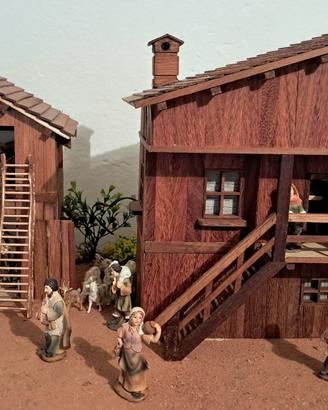 Presepe in legno 