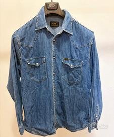 Camicia Lee denim western uomo taglia M
