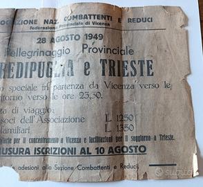 Documento originale 1949