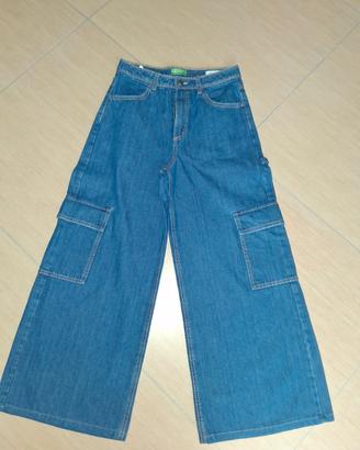 jeans a gamba larga