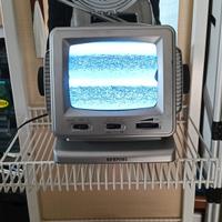 mini TV portatile vintage 