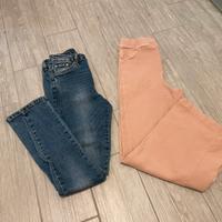 Pantaloni jeans bambina ragazza donna