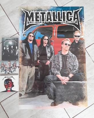 CD -Dvd+poster Metallica 