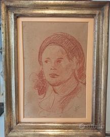 Lorenzo Viani : Ritratto di fanciulla.