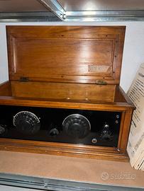 Radio d'epoca anni 20