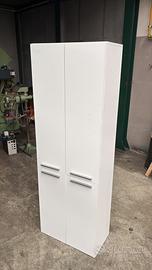 Armadio con ripiani bianco piccolo