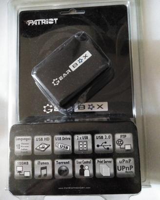 PATRIOT GEAR BOX NAS DI ARCHIVIAZIONE