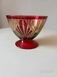 Vaso in vetro colorato