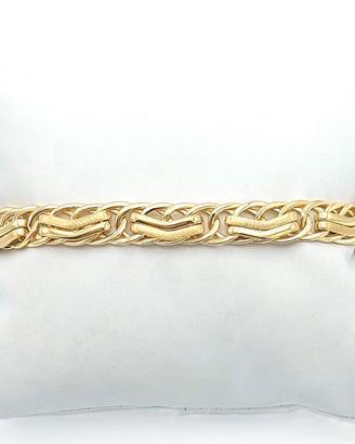 Bracciale da donna realizzato in oro giallo 18 kt.
