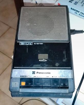 registratore vintage Panasonic 