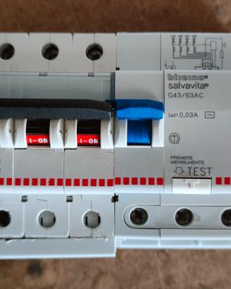 magnetotermico salvavita 