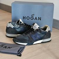Sneakers Hogan n.40/41 Pelle Pagate 370euro 