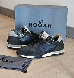 Sneakers Hogan n.40/41 Pelle Pagate 370euro 