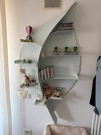 Libreria da muro Tomasucci in metallo