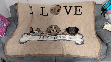 Copridivano Coperta Cani 