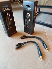 N.2 Audioquest RCA splitter M22F FLX C