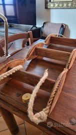 scaletta teak vintage