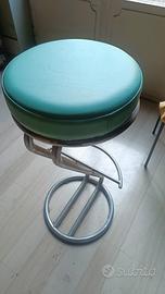sgabello da bar, design vintage