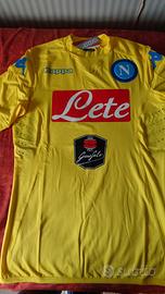 Maglia Napoli Reina Goalkeeper Player Version Away