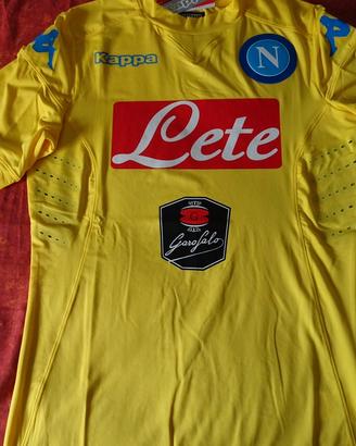 Maglia Napoli Reina Goalkeeper Player Version Away
