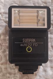 Flash Sunpak auto 22 FD