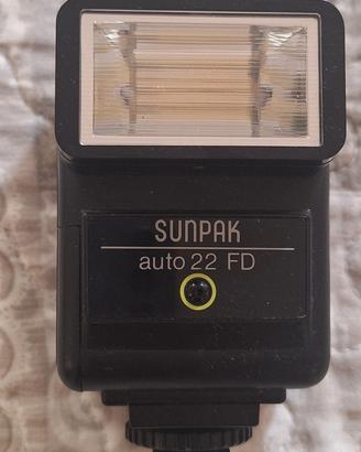 Flash Sunpak auto 22 FD