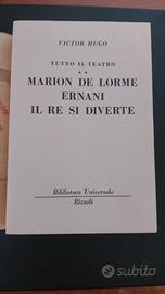 V. Hugo  TUTTO IL TEATRO bur 1961