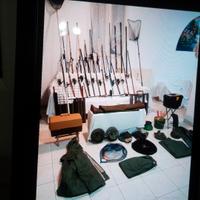 Canne pesca  con mulinelli