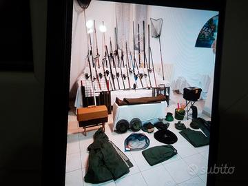 Canne pesca  con mulinelli