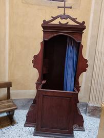 confessionale ottocentesco