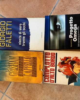 set 4 libri giallo