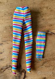 Leggings e scaldamuscoli Barbie anni ‘80