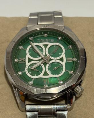 Orologio Breeze multifunzione quadrante verde