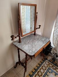 toilette ottocentesca