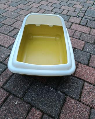 Lettiera per animali, aperta 