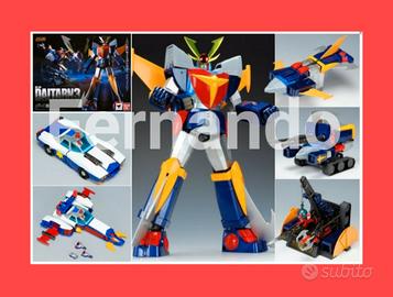 Chogokin Daitarn 3 / Daitan 3 gx-65 RENEWAL *NUOVO