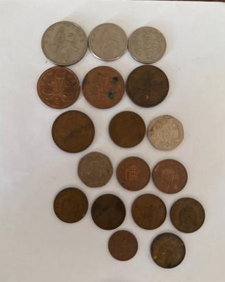 Lotto 19 monete Gran Bretagna Penny Half Penny